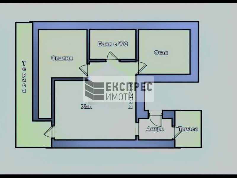 FURNISHED 2 bedroom apartment