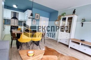Обзаведен, Нов, Луксозен Двустаен апартамент, Бриз
