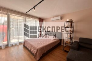 Нов, Луксозен, Обзаведен Едностаен апартамент, м-т Кабакум