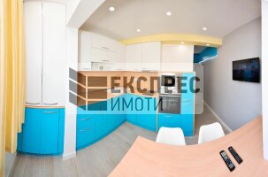 ОБЗАВЕДЕН Двустаен апартамент, Чайка