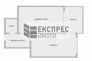 Нов с А16 Двустаен апартамент, Център