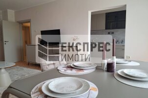 New, Furnished 1 bedroom apartment, Lyatno kino Trakia